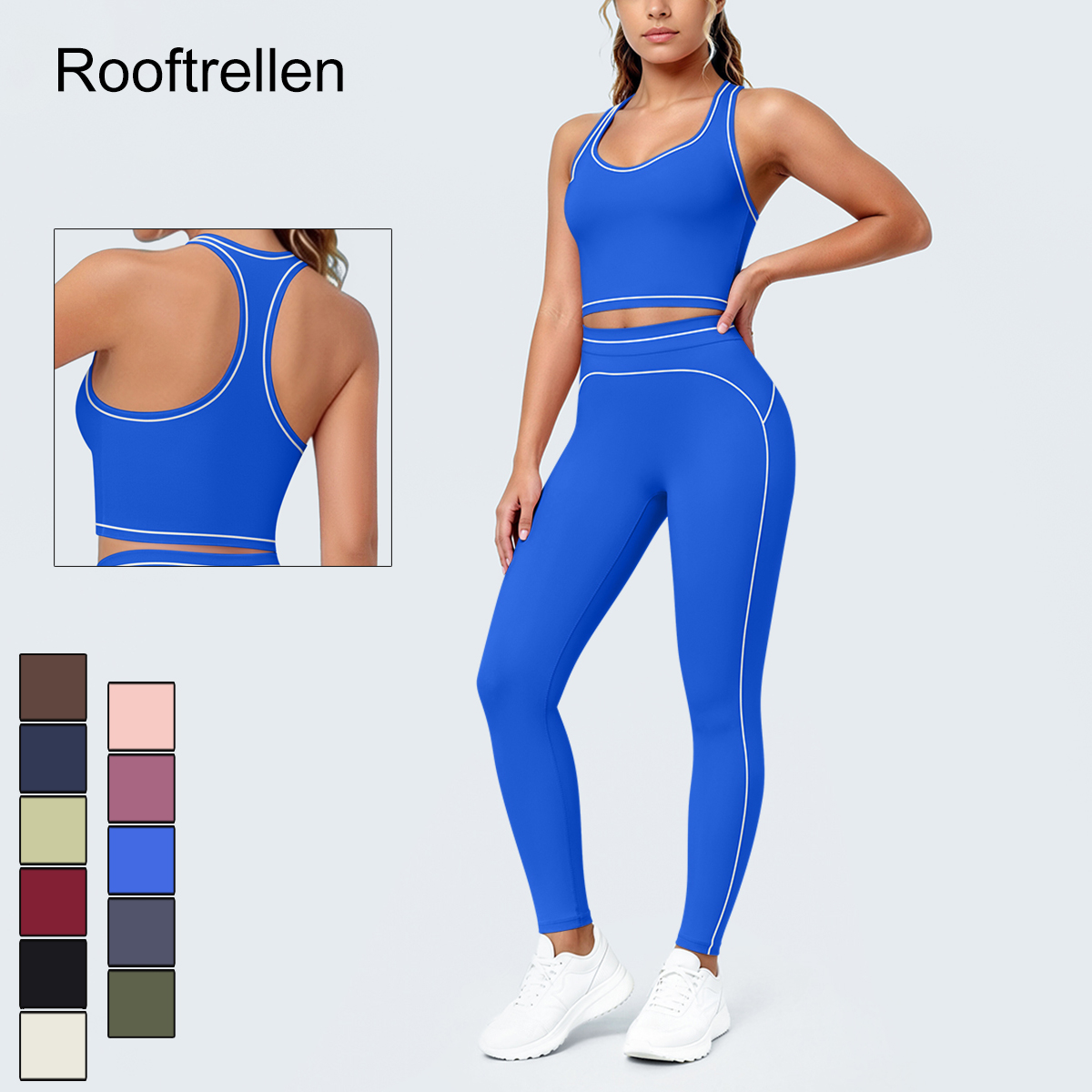 Pilates Yoga Set - Woman Summer Gym Sports Yoga Set