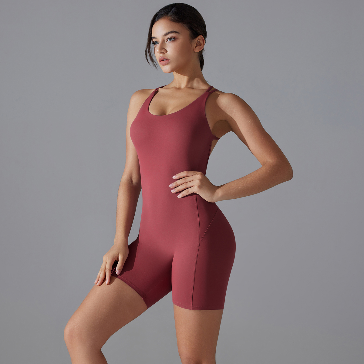 Yoga Set Sexy Backless Sporty  - Pilates Yoga Set ulasan dan harga