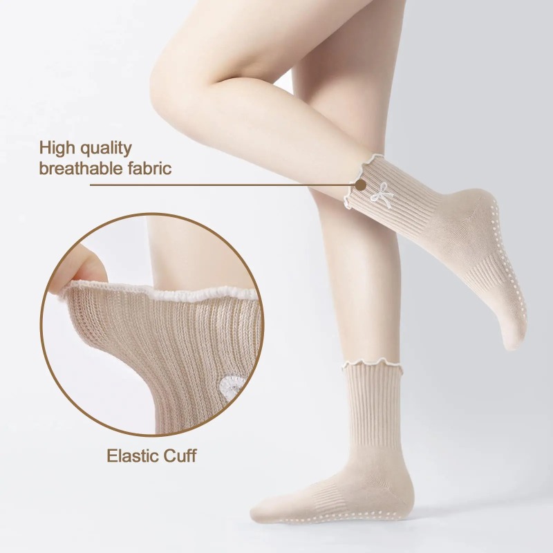 Professional Yoga Socks, Cotto - Pilates & Yoga Vertebrasana ulasan dan harga