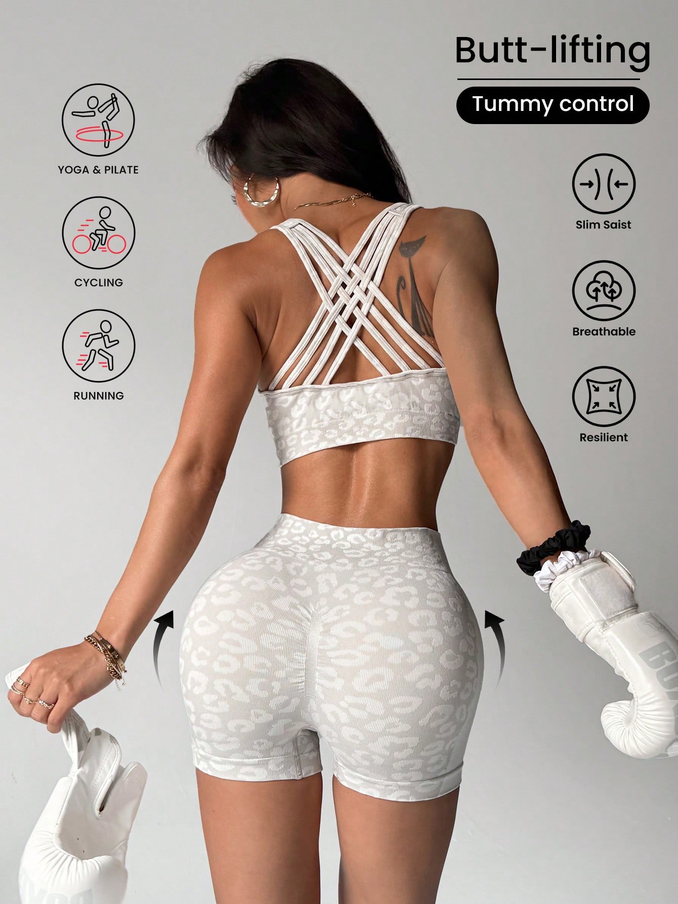 High waisted and belly hugging - Pilates Yoga Set ulasan dan harga